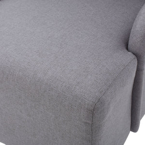 Alight Upholstered Dining Chair With High Back And Birch Wood Legs