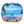 O'Brien Paradise 3 66 x 76 Inch 3 Person Towable Inflatable Deck Boat Inner Tube - TRAPSKI