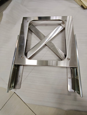 Black Gas Cylinder Pallet Stainless Steel 6B01 4B03
