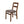 MECO Stakmore Classic Upholstered Seat Folding Chair Set, Fruitwood (2 Pack)
