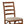 MECO Stakmore Shaker Ladderback Upholstered Seat Folding Chairs, Cherry (2 Pack)