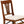 MECO Stakmore Urn Wood Upholstered Seat Folding Chair Set, Fruitwood (2 Pack)