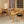 MECO Stakmore Solid Wood Traditional Expanding Dining Table Console, Oak Frame