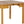 MECO Stakmore Solid Wood Traditional Expanding Dining Table Console, Oak Frame