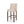 Solstara Upholstered Dining Barstool with Button Tufted and Wing Back