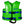 TRC Recreation Super Soft Child Life Jacket Swim Vest, X Small, Fierce Green