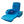 TRC Recreation Folding Baja II Lounger Foam Swimming Pool Float, Marina Blue