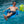 TRC Recreation Folding Baja II Lounger Foam Swimming Pool Float, Marina Blue