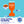 TRC Recreation Lazy Bunz Foam Water Saddle Swimming Pool Float, Sunset Orange