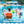 TRC Recreation Lazy Bunz Foam Water Saddle Swimming Pool Float, Sunset Orange