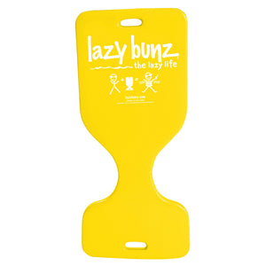 TRC Recreation Lazy Bunz Foam Water Saddle Swimming Pool Lounger Float, Yellow