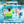 TRC Recreation Lazy Bunz Foam Water Saddle Swimming Pool Float, Fierce Green