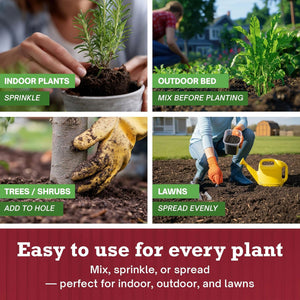 Brut Worm Farms Organic Worm Castings Soil Builder, 30 Pound Bag (4 Pack)