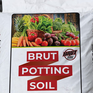 Brut Organic Potting Soil, 1 CF,  Indoor and Outdoor Container Plants