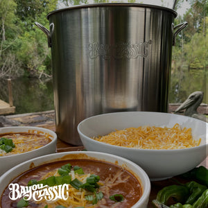 Bayou Classic 30 Quart / 7.5 Gallon Stainless Steel Brew Kettle Pot with Lid
