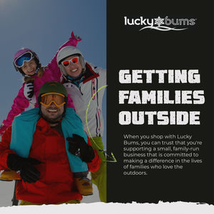 Lucky Bums Toddler Kids Beginner Plastic Snow Skis w/ Adjustable Bindings, Green