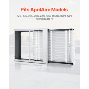 Air Filters MERV 13 Electrostatic Pleated HVAC Furnace Filter 4-Pack 20 x 25 x 4