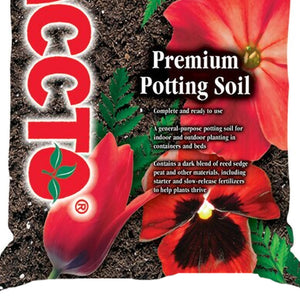 Michigan Peat General All Purpose Premium Potting Soil w/Perlite, 25lbs (2 Pack)