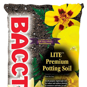 Michigan Peat 1440 Baccto Lite Premium Outdoor Potting Soil, 40 Quart (2 Pack)