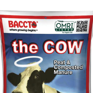 Baccto Wholly Cow Horticulture Peat & Composted Manure, 40 Quarts (8 Pack)