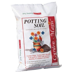 Michigan Peat 5720 Garden Magic General Purpose Potting Soil Mix, 20 lb, 8 Pack
