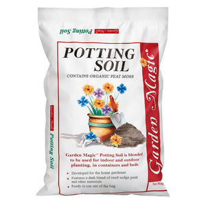 Michigan Peat 5720 Garden Magic General Purpose Potting Soil Mix, 20 Pound Bag