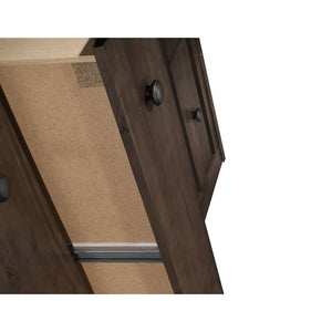 2 Drawer Nightstand - Brown