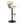 Gardenia - Contemporary Adjustable Barstool, Swivel With Rounded T Footrest (Set of 2)