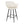 Margarite - Contemporary Fixed Height Counter Stool With Square Footrest (Set of 2)