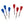 Viper 787 15.5 Inch Electronic Soft Tip Dartboard w/ Dart Sets (Damaged)