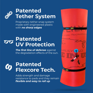 Aqua Lily Pad 16' All American 3 Layer Water Playground Floating Foam Island