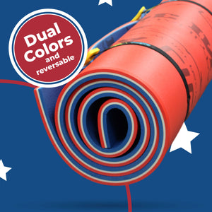 Aqua Lily Pad 20' All American 2 Layer Water Playground Floating Foam Island