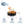 Camco Portable Campfire Outdoor Propane Heater Fire Pit with Lava Rocks, Black
