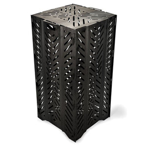 Camco 51250 Outdoor Yard Debris Burn Bin Incinerator with Lid, Large, 45 Inch
