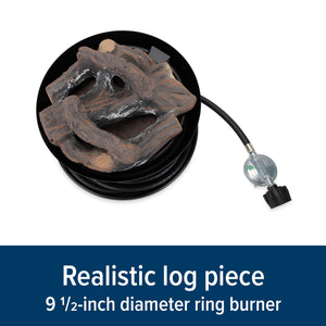 Camco Little Red Outdoor Portable Tabletop Propane Heater Fire Pit 11.25 Inch
