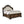 Traditional Style Upholstered Headboard Panel Bed