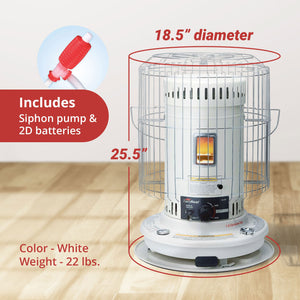 Sengoku KeroHeat 23,500 BTU Indoor & Outdoor Portable Convection Kerosene Heater