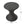 Outdoor 16-Inch Multi-Brown Wicker Hourglass Side Table
