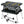 Keter Folding Portable Workbench Sawhorse w/12 In Clamps, Black/Yellow (2 Pack) - TRAPSKI