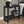 Accent Side Table Narrow Small 2-Tier Contemporary Modern