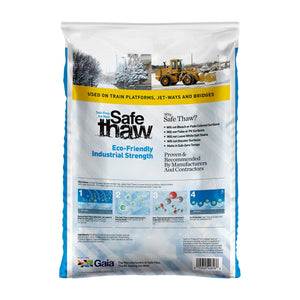 Safe Thaw Industrial Strength Salt Free Traction Agent Ice Melter, 43 Pounds - TRAPSKI