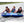 O'Brien Paradise 3 66 x 76 Inch 3 Person Towable Inflatable Deck Boat Inner Tube