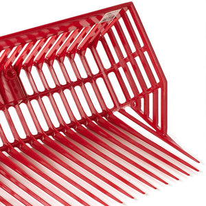Little Giant DuraPitch Polycarbonate Pitch Fork Head with Basket Design, Red - TRAPSKI