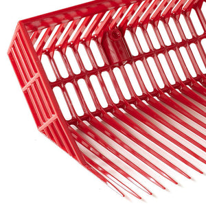 Little Giant DuraPitch Polycarbonate Pitch Fork Head with Basket Design, Red - TRAPSKI