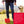 Little Giant Easy Scoop Pet Lodge Pooper Scooper for Dogs w/ Wooden Handle, Red