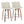 Toriano - Mid-Century Modern Counter Stool (Set of 2)