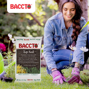 Michigan Peat 1550P Baccto Top Soil with Reed Sedge and Sand, 50 Pounds, 4 Pack
