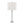 Diamond - Torch Contemporary Crystal Table Lamp (Set of 2) - Clear / Off White / Polished Nickel