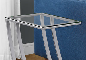 Accent Table C-Shaped with Sturdy Construction