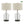 Botella - Contemporary Table Lamp Built In USB Port (Set of 2) - Clear / Oil Bronze / Natural